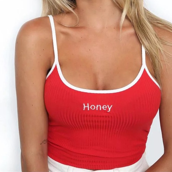Tops - 🔥3/15 NWOT Sexy Spagetti Strap Red Tank Top